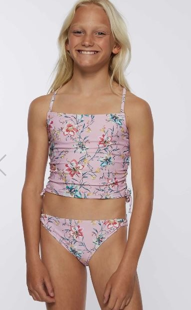 O'Neill O'Neill Sydney Floral Cinch Tankini Set