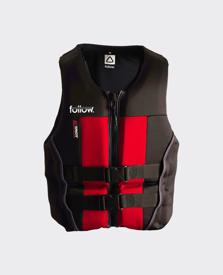 Follow Mens Tact CGA Vest Black/Red