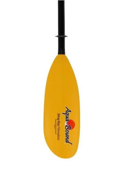 StingRay 2pc Fiberglass Kayak Paddle - Snap button