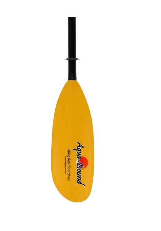 Aqua-Bound StingRay 2pc Fiberglass Kayak Paddle - Snap button