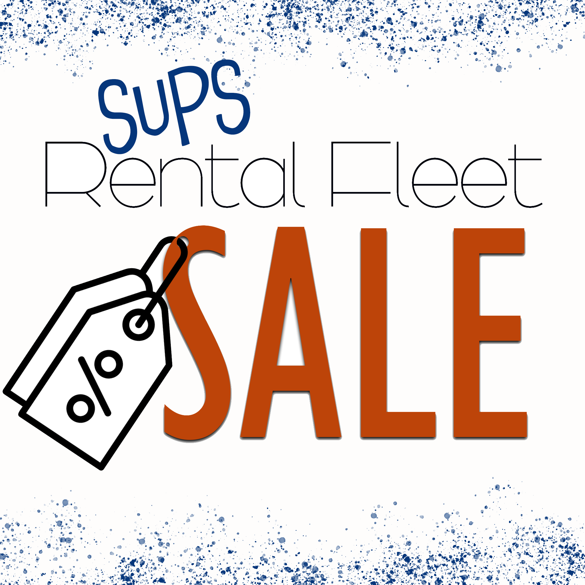 Red Paddle Co SUPS RENTAL FLEET SALE 2022