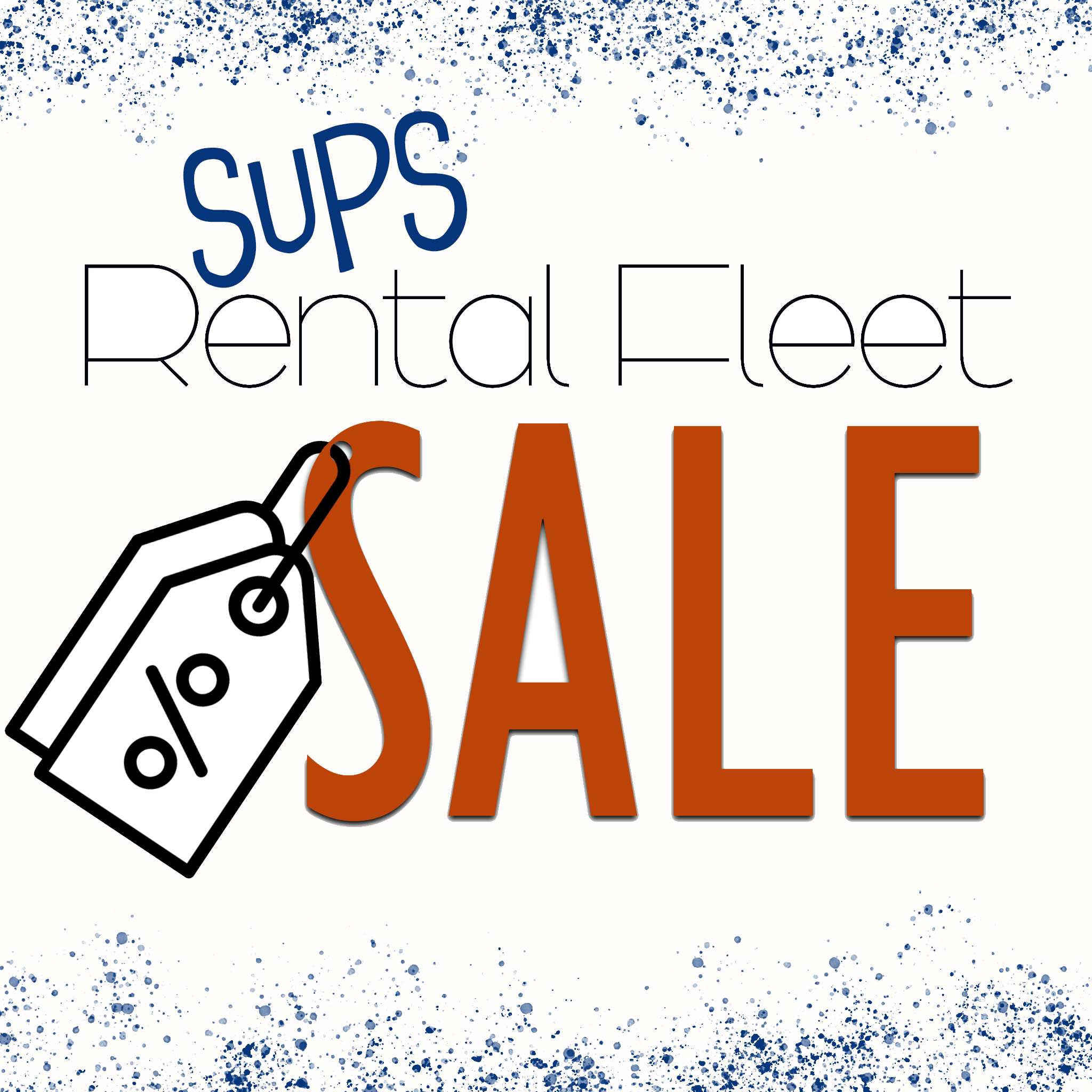 SUPS RENTAL FLEET SALE 2022