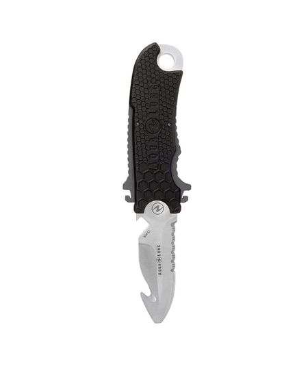 Aqualung Small Squeeze Knife - Blunt Tip-Black