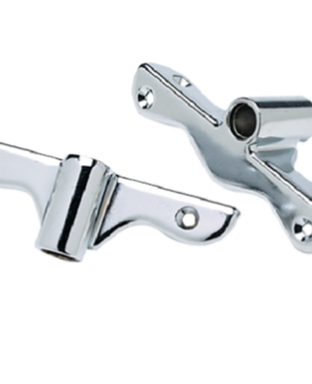 Chrome Plated Oarlock Angle Mount