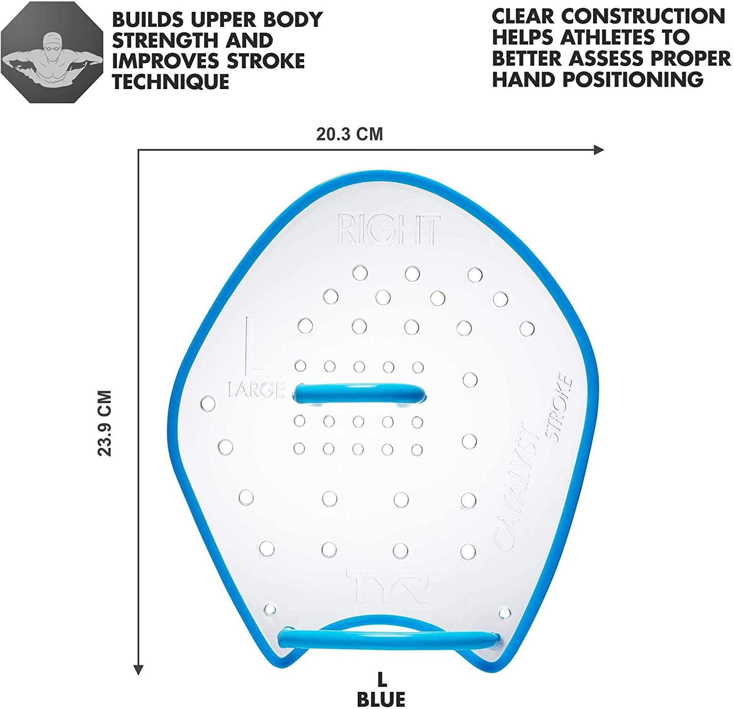 TYR Catalyst Stroke Training Paddle