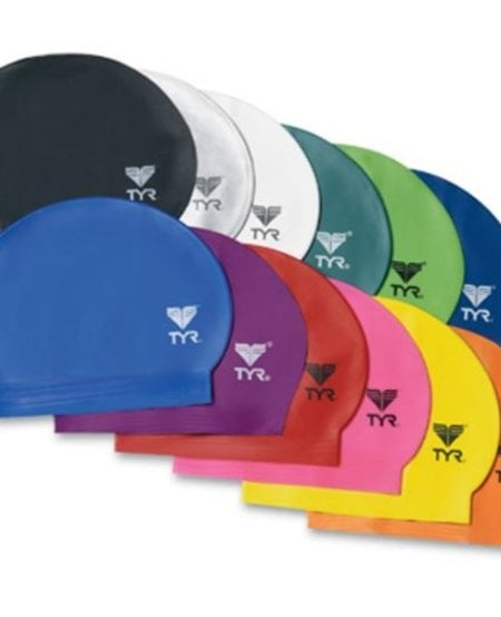 Tyr Solid Latex Swim Cap