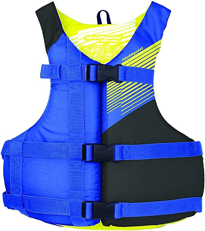 Colete Salva-Vidas Stohlquist - PFD Para Barco E Esportes Aquáticos
