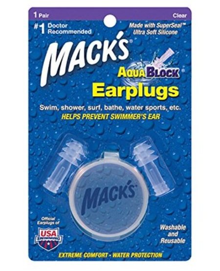 Mack's Aqua Block Ear Plugs (Not For Diving)