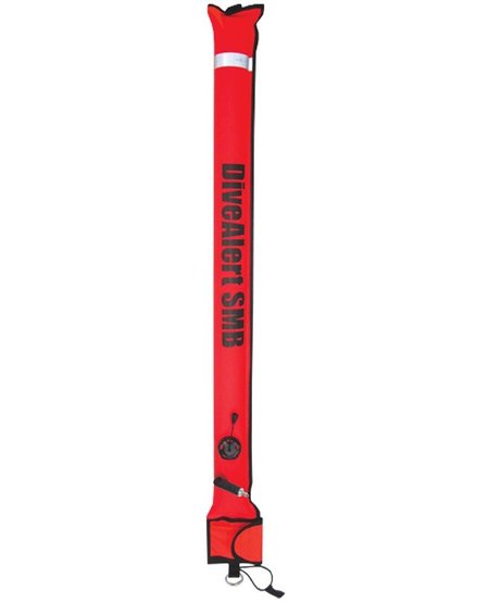 Dive Alert Deluxe Surface Marker Buoy 45"x 5"