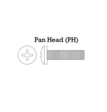 Sealect 1/4 x 20 x 1" PAN HEAD