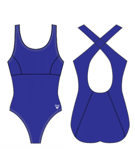 FINZ Ladies Cross Over Back 1-PC
