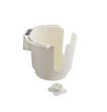 Scotty Drink Holder With Base - White