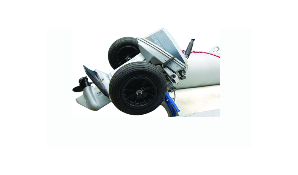 Davis Wheel A Weigh Extra Duty Transom Wheel Set - 1483 -360MM