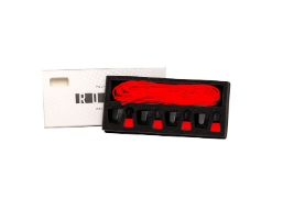 Ronix AutoLock Kit - Caffeinated Red (set of 4 Laces and AutoLocks)
