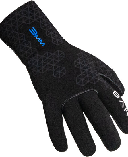 Bare 3mm S-Flex Gloves - Black