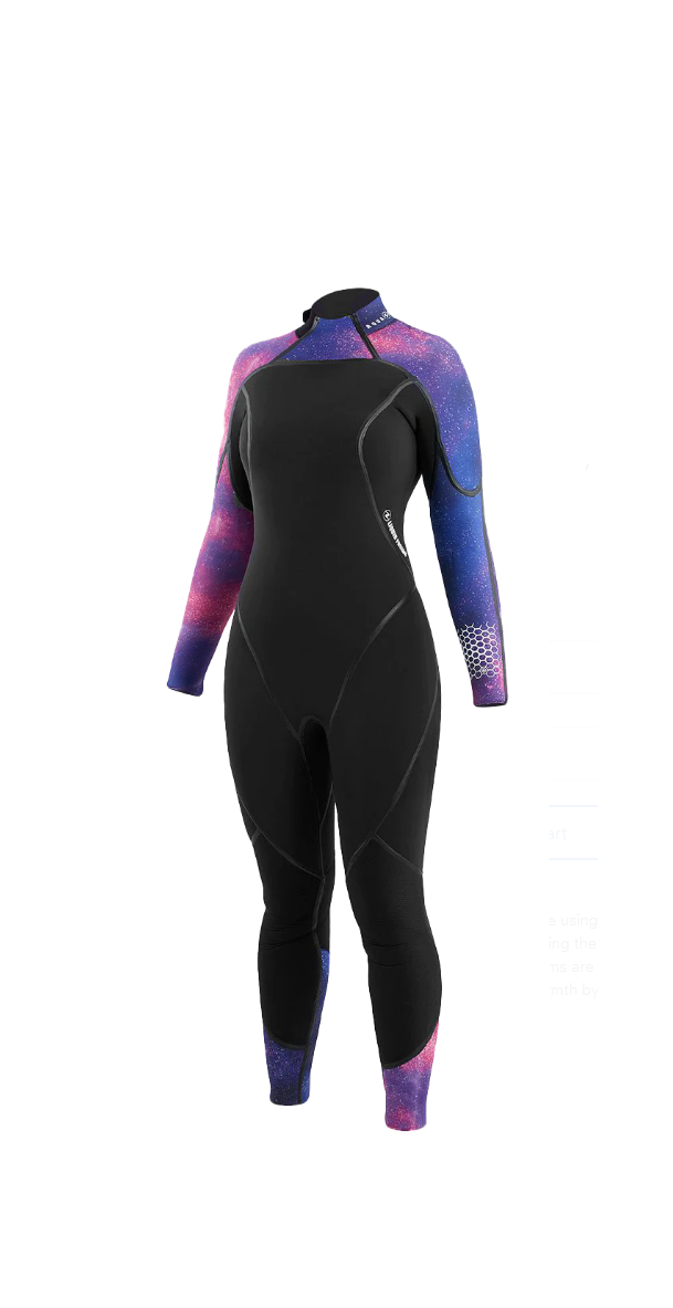 Aqua Lung Woman AquaFlex 7mm Back Zip JumpSuit