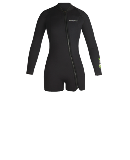 Womens Wetsuit Long Sleeve 6.5mm Shorty