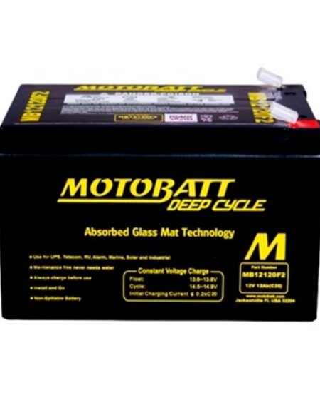 MotoBatt Deep Cycle AGM Battery