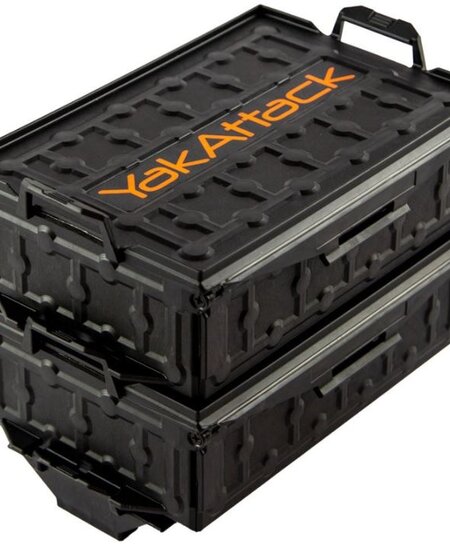 Yak Attack TrakPak Combo Kit, Two Boxes and Track Mount