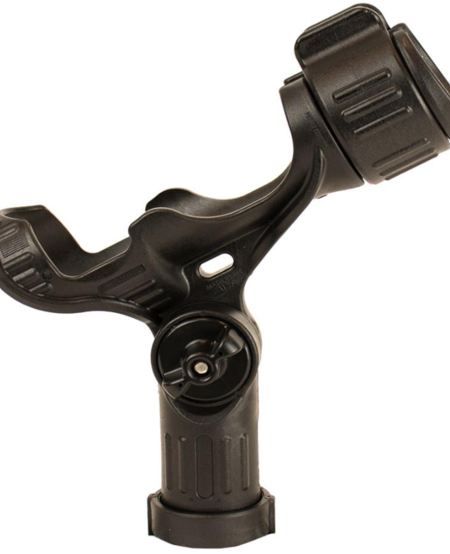 YakAttack Omega Rod Holder W/ LNL Track Mounting Black