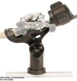 YakAttack YakAttack Omega Rod Holder W/ LNL Track Mounting Black
