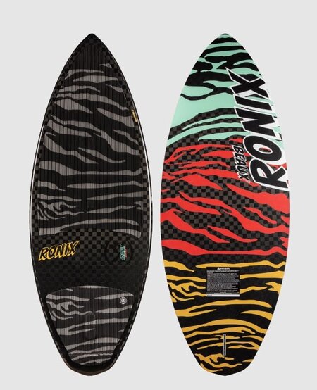 Ronix High Voltage Core Beaux Skimmer-Tri-Color Tiger Stripes 4'5