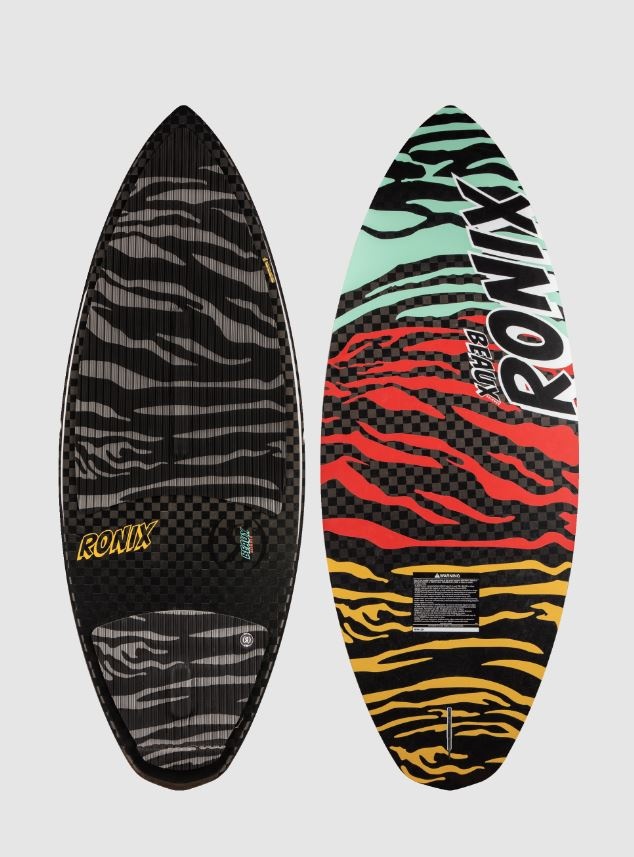 Ronix Ronix High Voltage Core Beaux Skimmer-Tri-Color Tiger Stripes 4'5