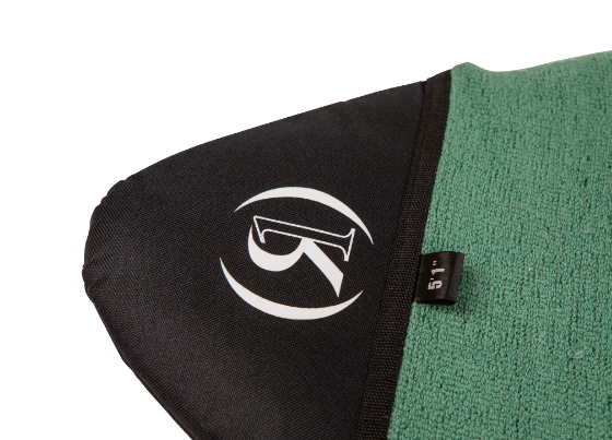 Ronix Ronix Pointy Nose Surf Sock Jade/Black/Grey - 5'1