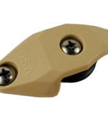 YakAttack 2 Pack Stealth Pulleys, Desert Sand