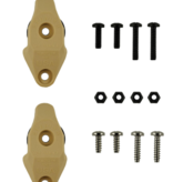 YakAttack 2 Pack Stealth Pulleys, Desert Sand