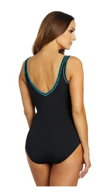 FINZ FINZ Ladies V-Neck And V-Back Long 1-pc