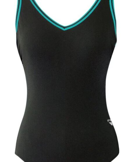 FINZ Ladies V-Neck And V-Back Long 1-pc