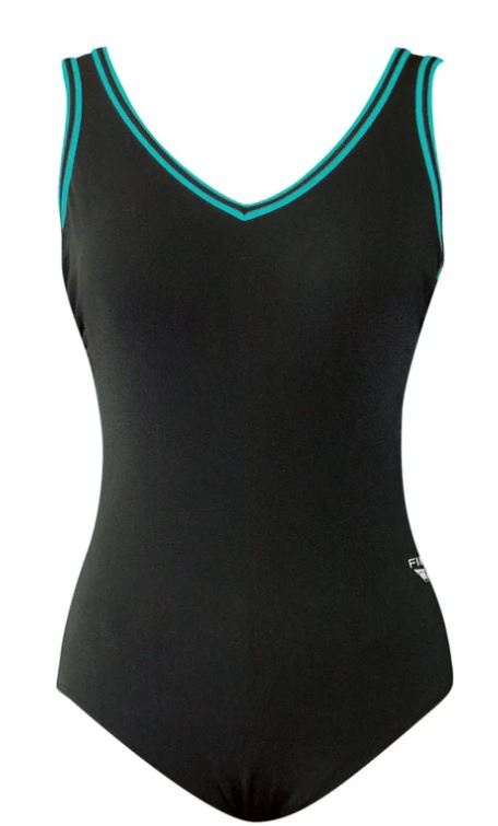 FINZ FINZ Ladies V-Neck And V-Back Long 1-pc