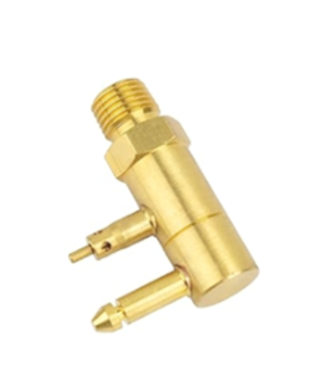 Fuel Connector For BRP/Evinrude/Johnson, Brass - Male Tank Fitting 1/4" NPT