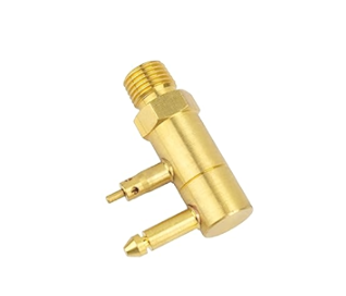 Seachoice Fuel Connector For BRP/Evinrude/Johnson, Brass - Male Tank Fitting 1/4" NPT