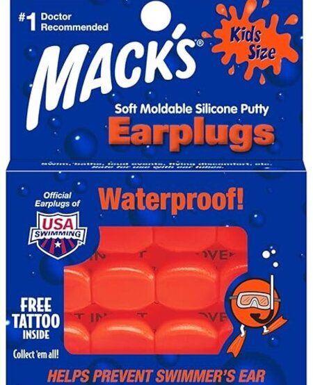 Mac's Pillow Soft Earplug Kids