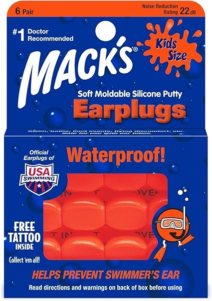 Diversco Mac's Pillow Soft Earplug Kids