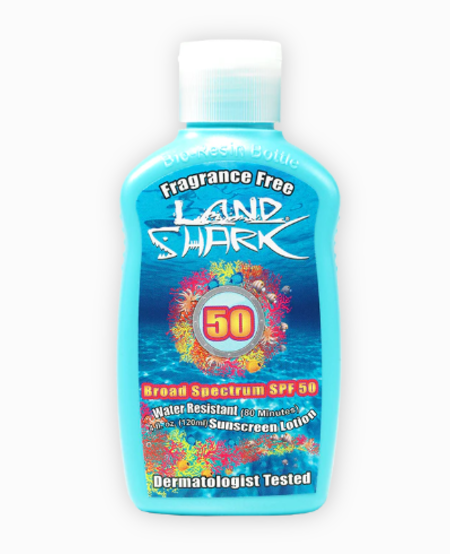Land Shark SPF50 lotion Fragrance Free Sunsceen