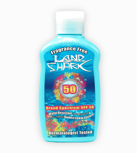 Tropic Seas Land Shark SPF50 Fragrance Free Sunsceen