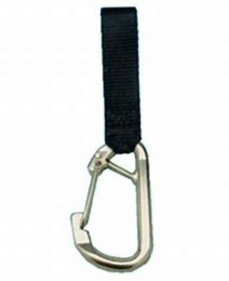 Stainless #3 Carabiner-Black