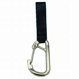 Trident Stainless #3 Carabiner-Black M