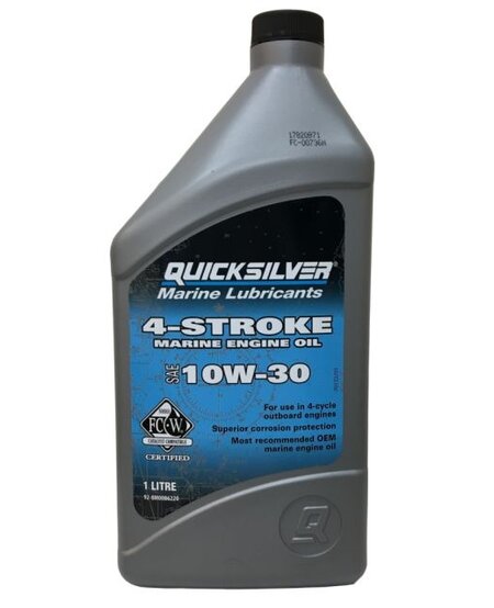 Quicksilver 10W30 4-Stroke Temps  Marine Oil