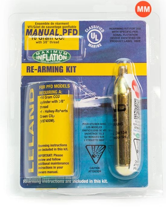 Leland Rearm kit 16 G - for Sterns Pouch