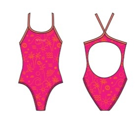 FINZ FINZ Girls Tri-Back 1pc