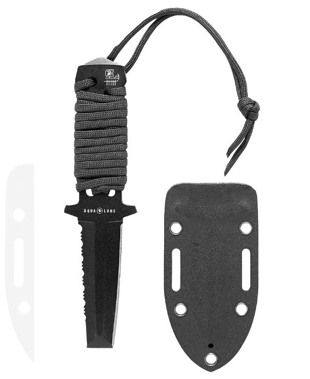 Aqua Lung Aqualung Stunt Blunt Knife Black