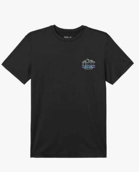 O'Neill TRAVLR UPF SS (Youth) Black