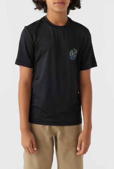 O'Neill O'Neill TRAVLR UPF SS (Youth) Black