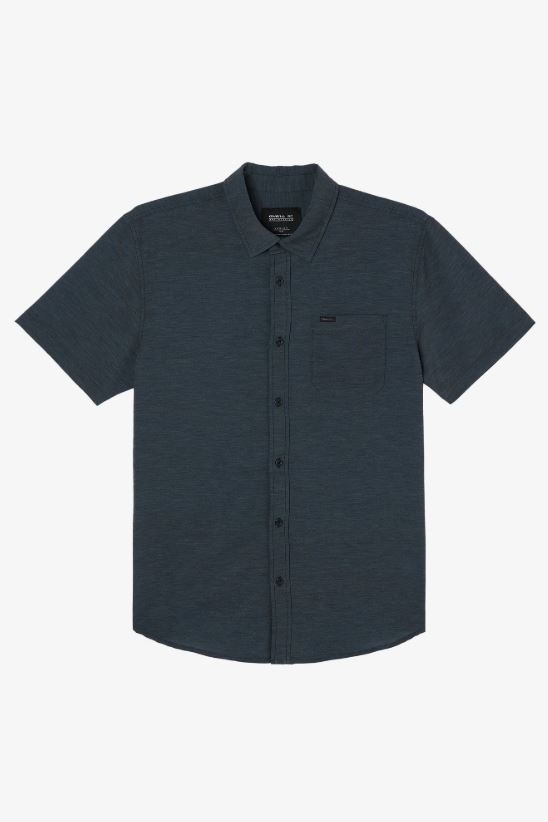 O'Neill TRVLR UPF Traverse Solid STD- Black (Medium)