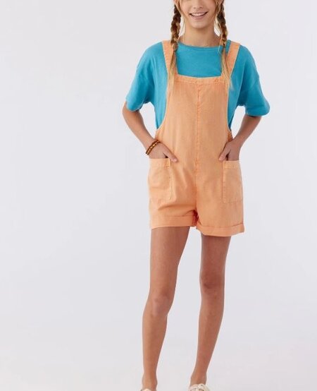 O'Neill Starlette Overalls Tangerine (Youth)