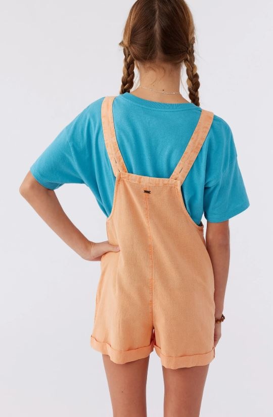 O'Neill O'Neill Starlette Overalls Tangerine (Youth)